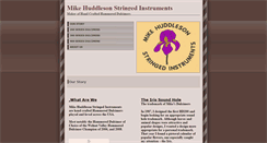 Desktop Screenshot of mikehuddlesonstringedinstruments.com